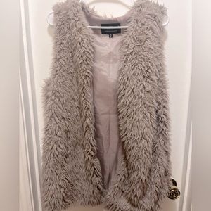 Fuzzy Mauve Vest Jason Maxwell Vest